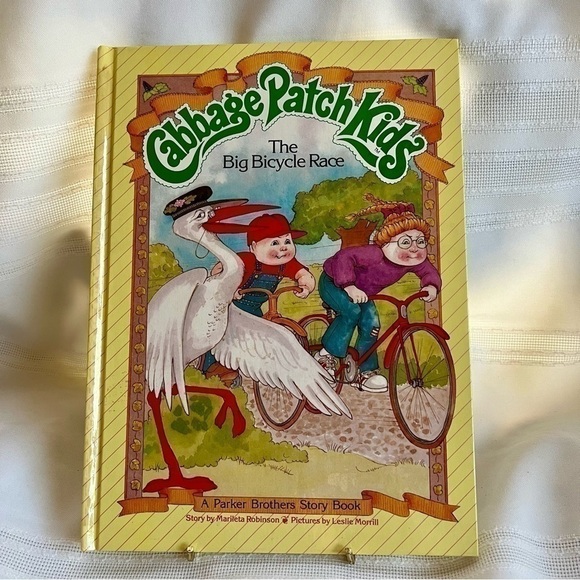 Cabbage Patch‎ Kids The Big Bicycle Race 1984 Mint Hardcov… - Picture 1 of 8